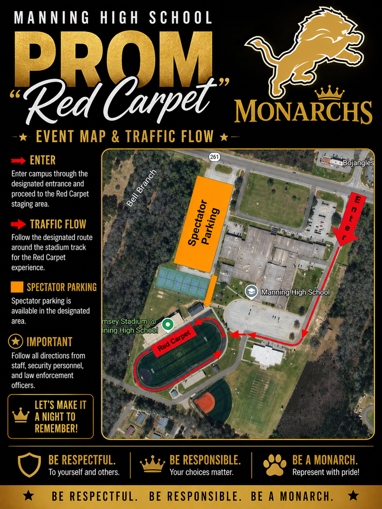red carpet map