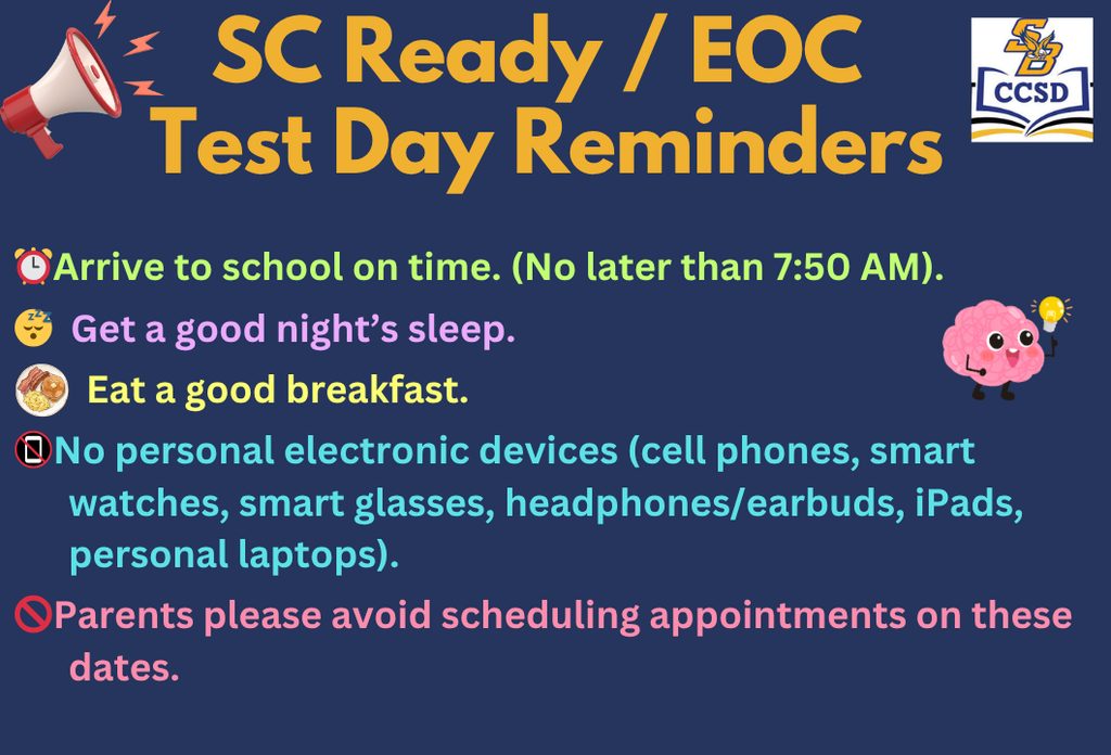 SC Ready Reminders