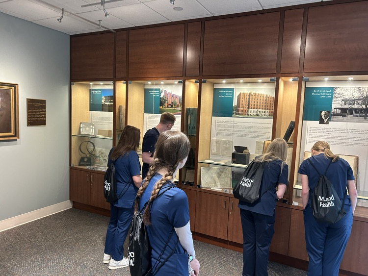 Clinical Studies students visit McLeod Hospital 2026