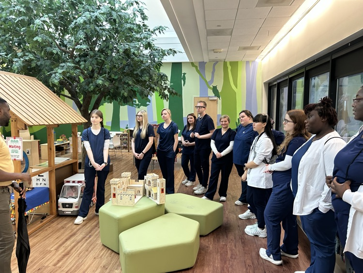 Clinical Studies students visit McLeod Hospital 2026