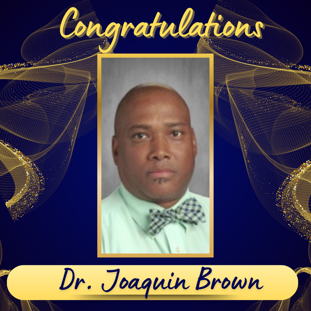Congrats Dr. Joaquin Brown