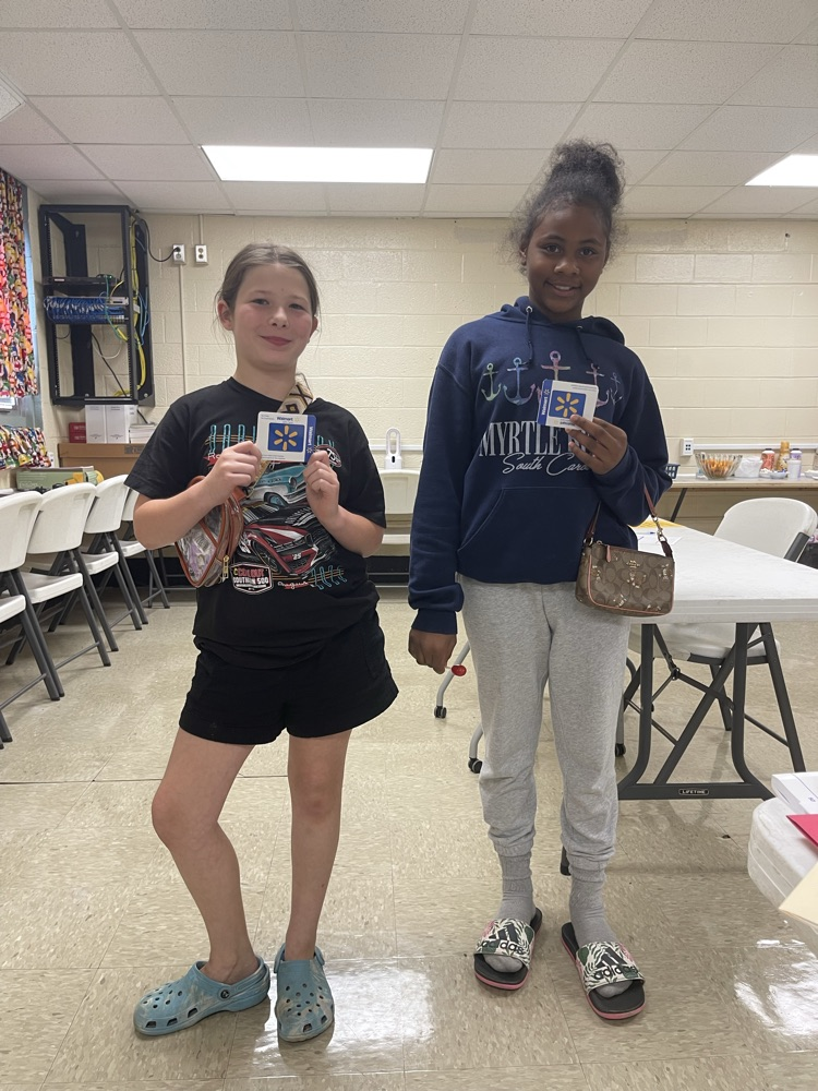 Party Pass Winners for ELA DAY 2 & Math Day 1