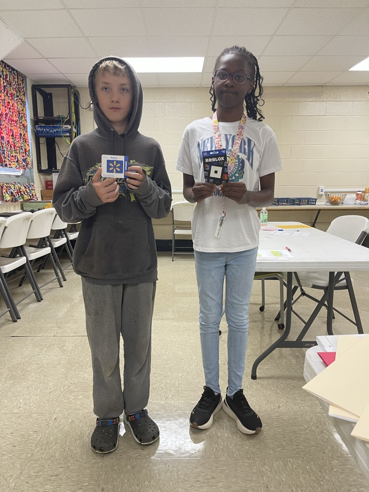Party Pass Winners for ELA DAY 2 & Math Day 1