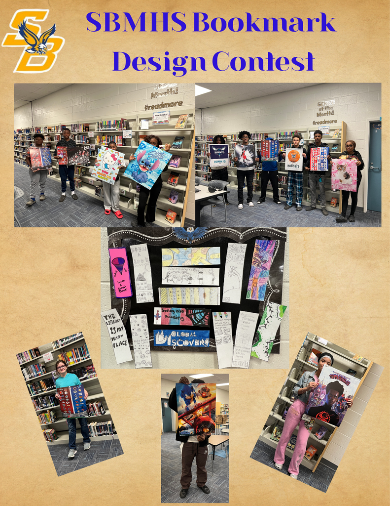 SBMHS Bookmark Design Contest  Participants