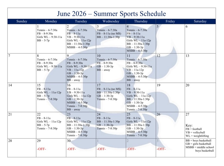 June