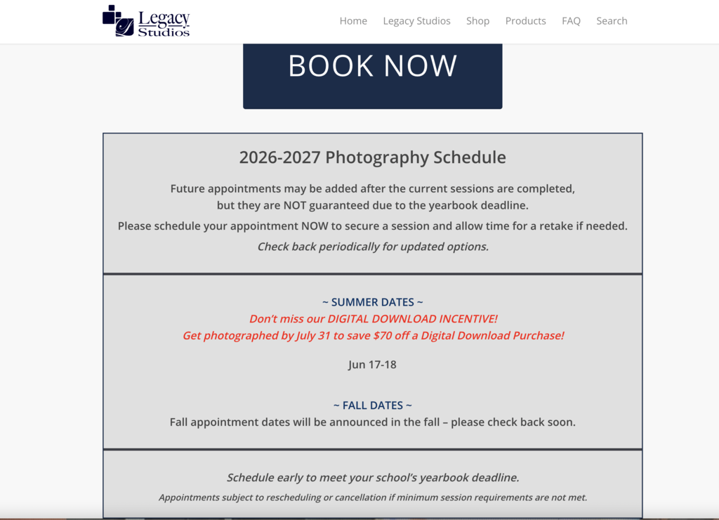 SBMHS Senior Photos