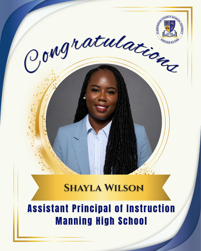 Shayla Wilson Congratul;ations