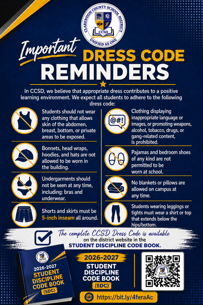 Dress  Code Reminders