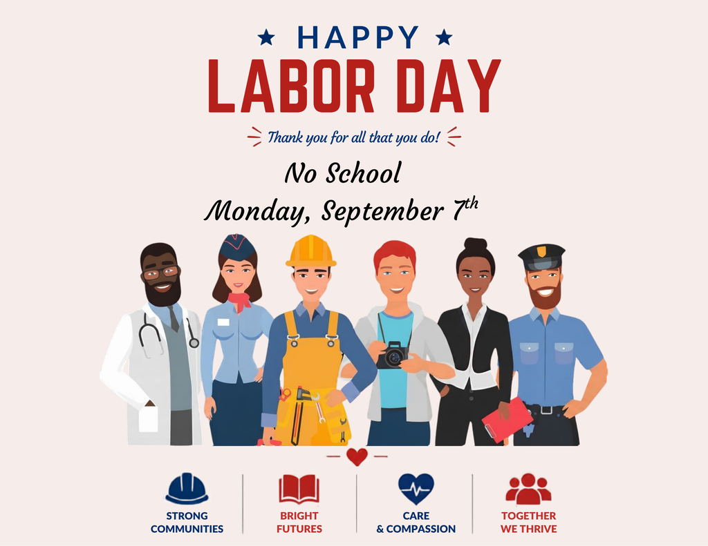 Labor Day - No School (September 7, 2026)