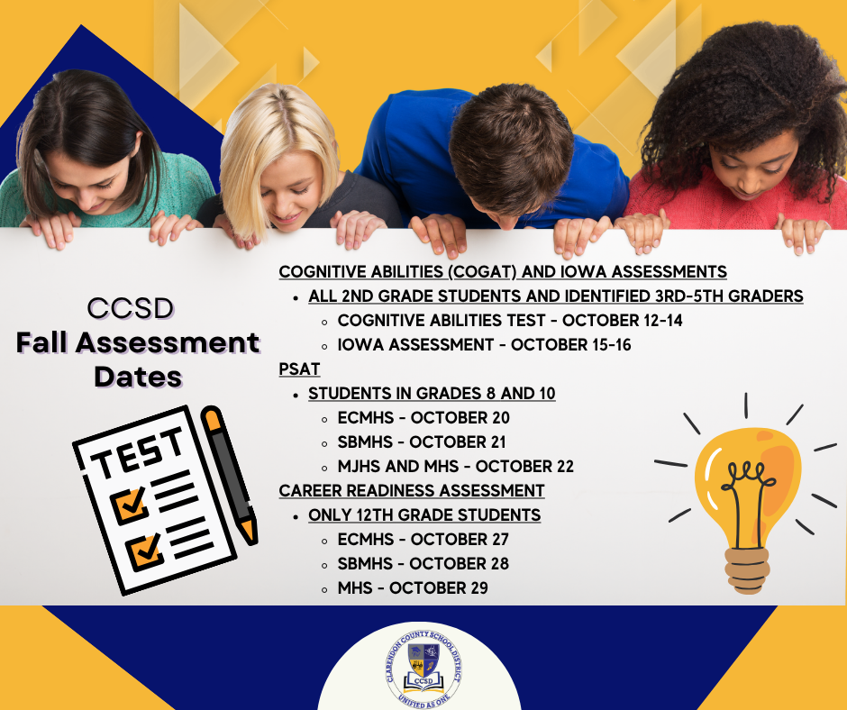 CCSD Fall Assessment Date
