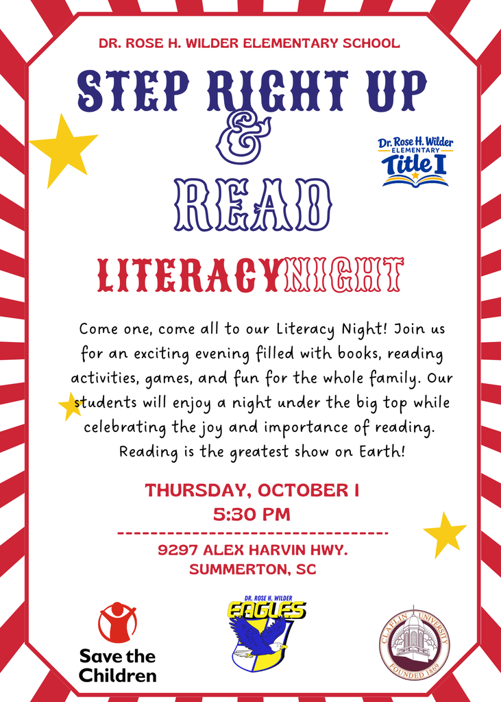 Literacy Night Flyer