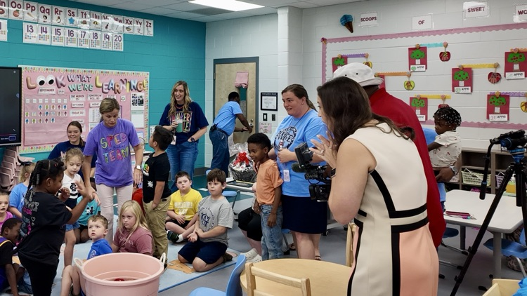 WLTX Teacher of the Week- Congratulations, Mrs. Coker!
