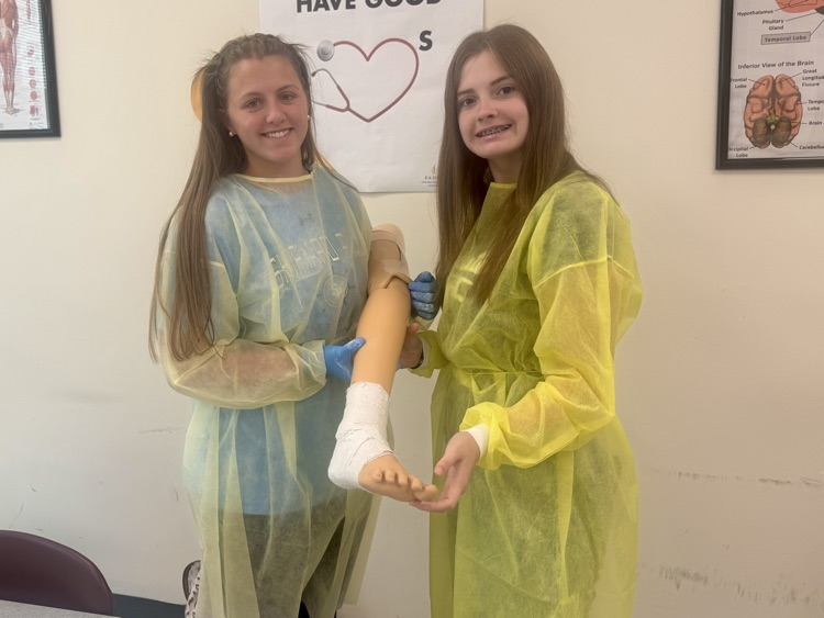 Making Cast in Health Science Class