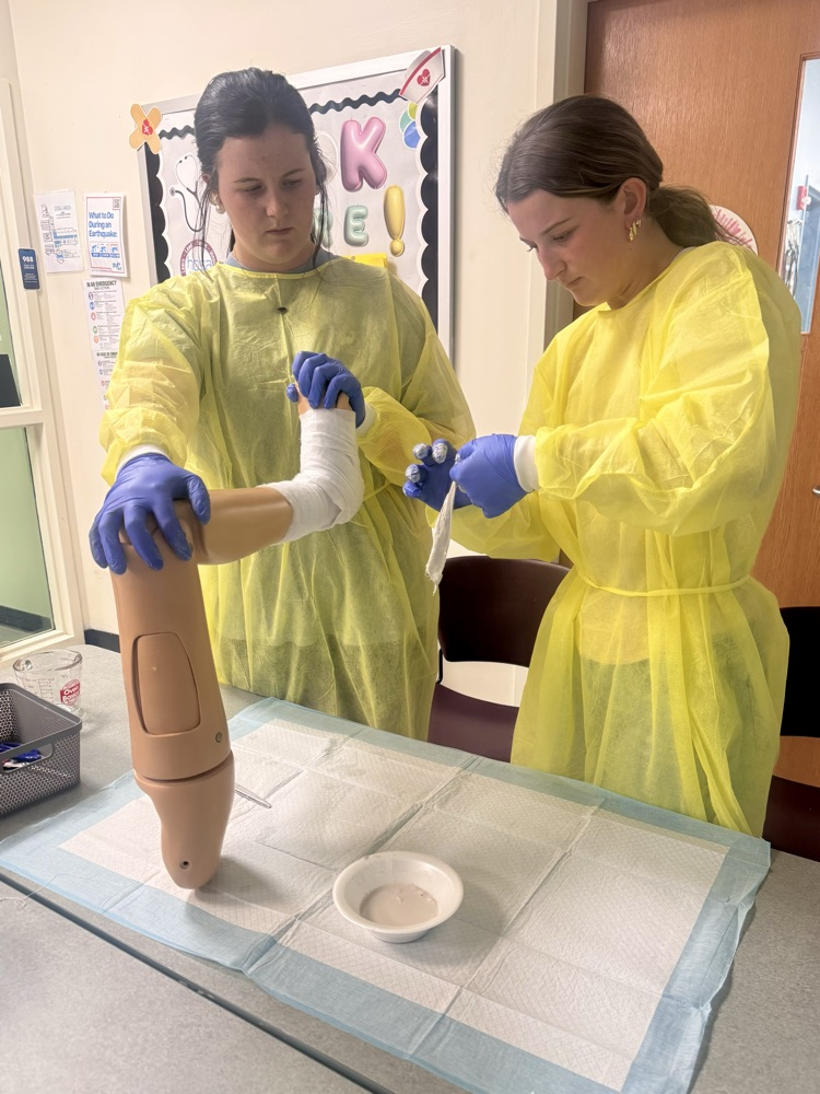 Making Cast in Health Science Class