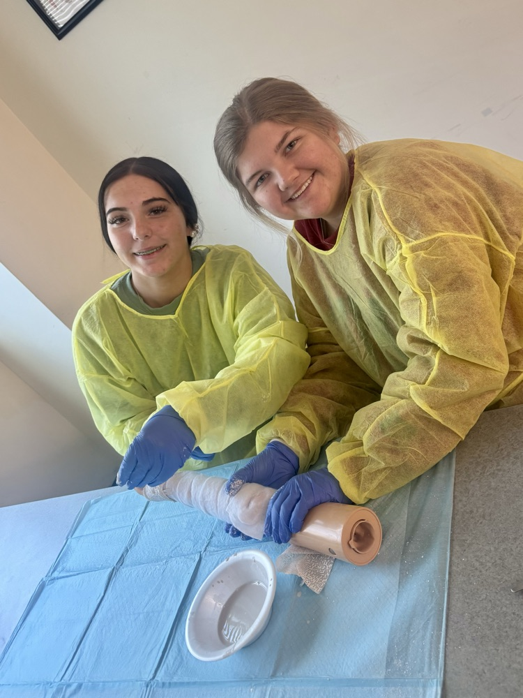 Making Cast in Health Science Class