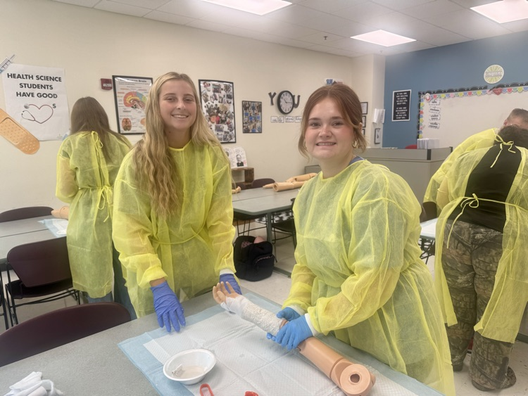 Making Cast in Health Science Class