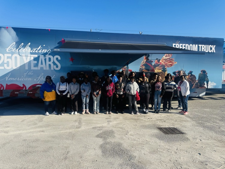The Freedom 250 truck visits CCSD