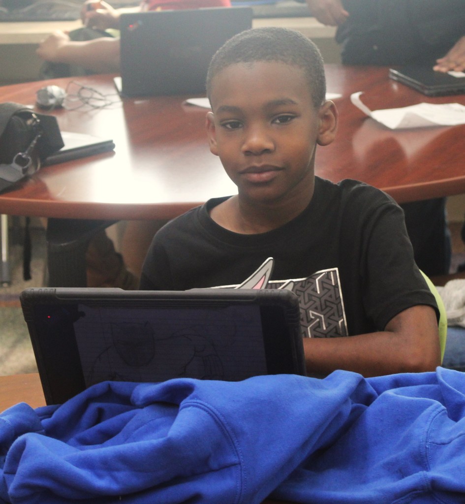 Our students are learning how to research online.