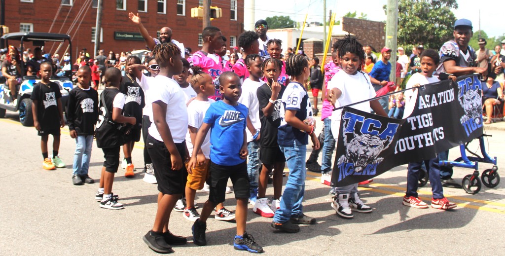 TCA team in the parade