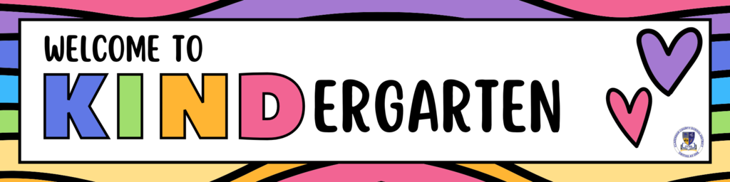 Welcome to Kindergarten