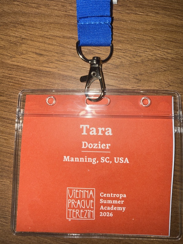 Tara Dozier on Centropa Visit