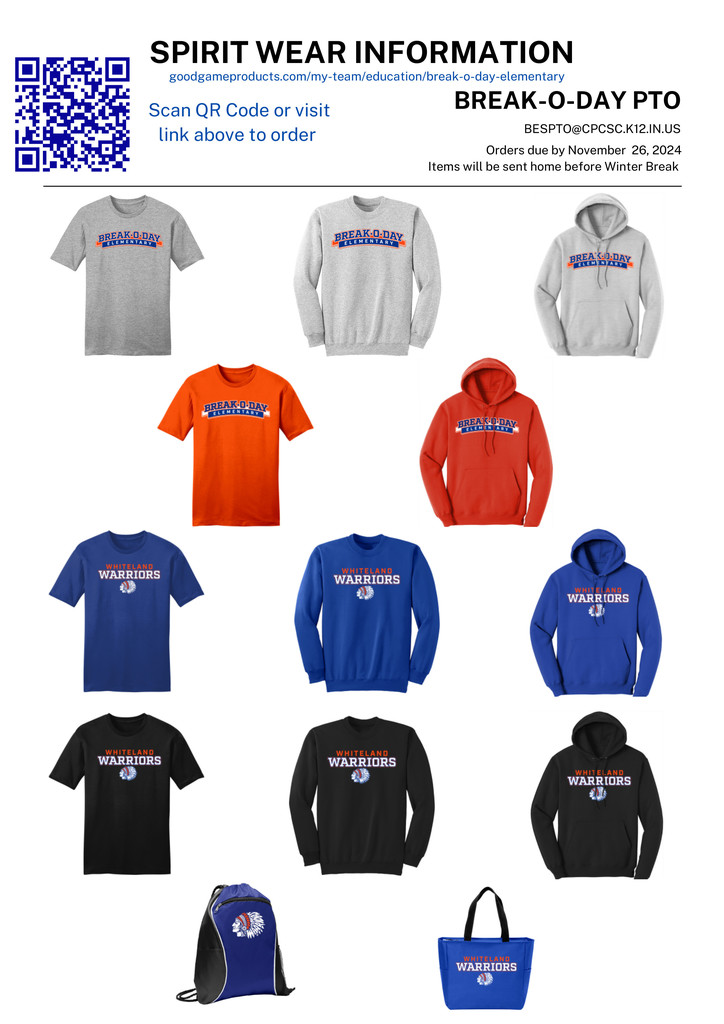 Spirit Wear