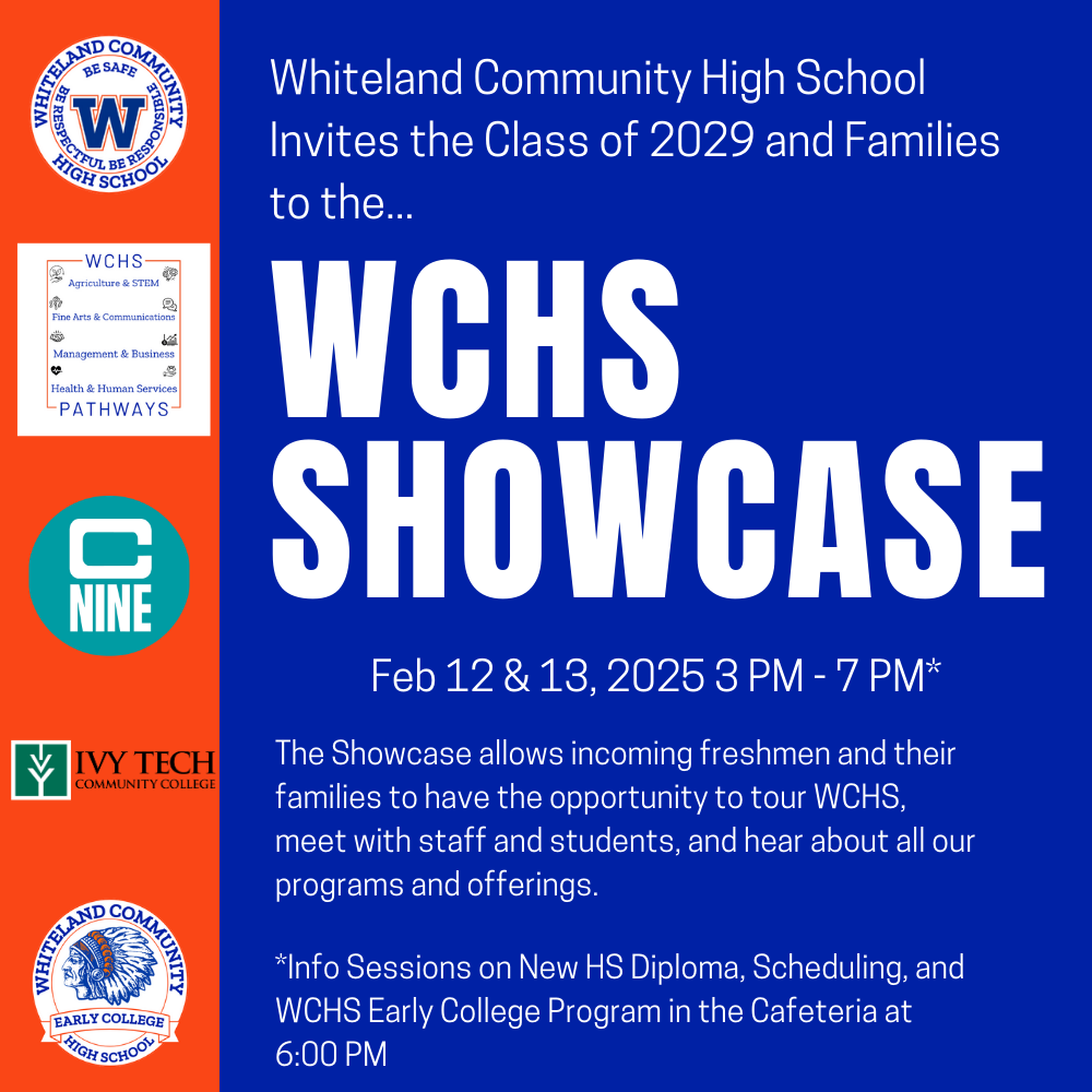 WCHS Showcase Information