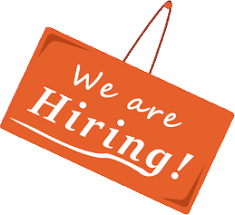 We are hiring sign!
