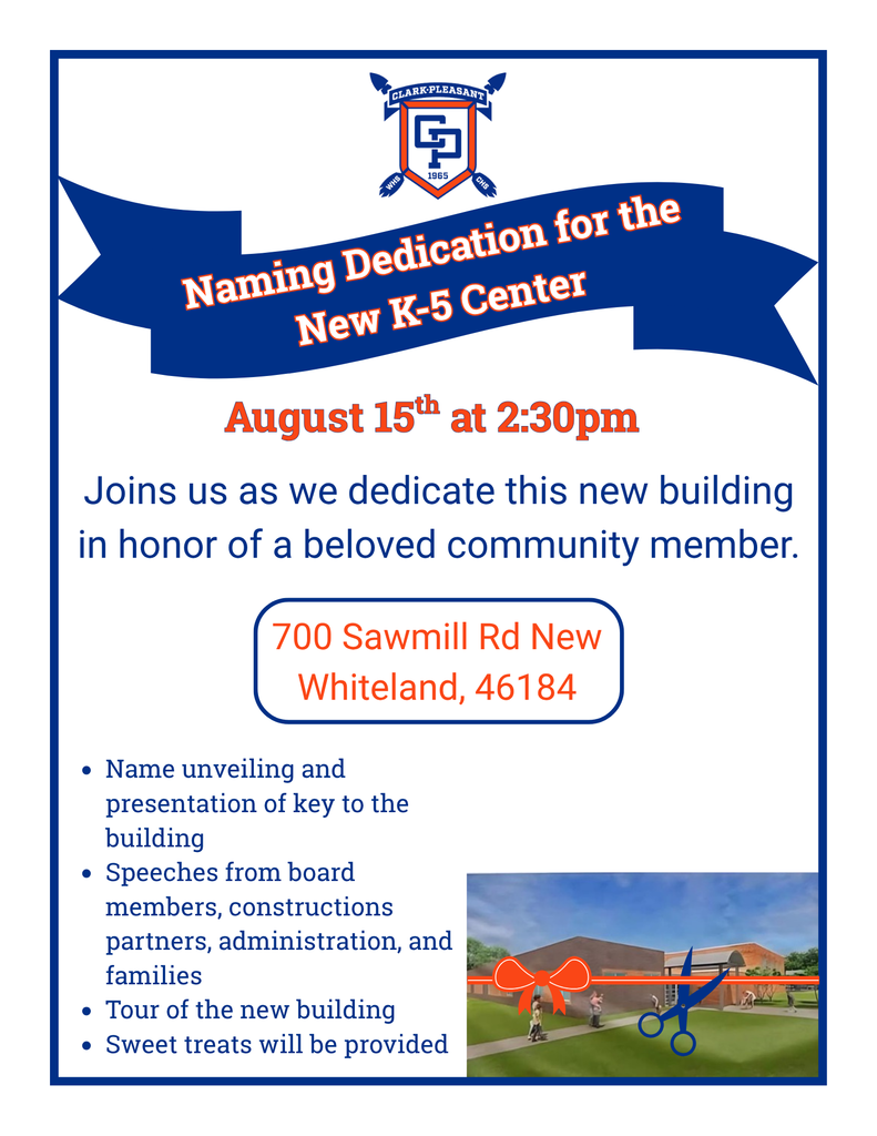 K-5 Naming Ceremony Invitation