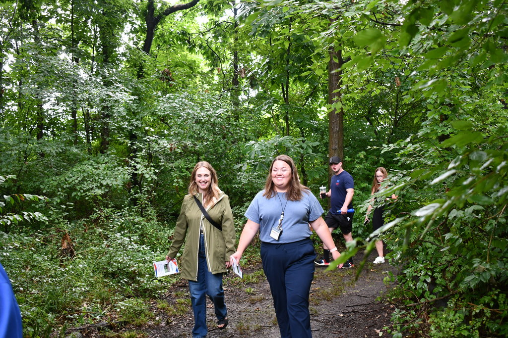 Outdoor Classroom Ribbon Cutting Ceremony with LJC Project Group