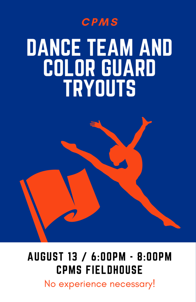 CPMS Dance Team Tryouts 2025