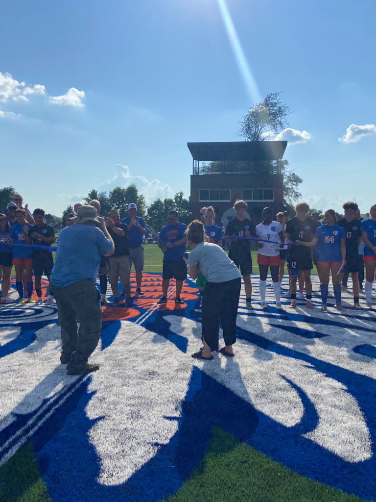 Soccer Ribbon Cutting