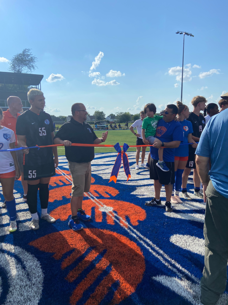 Soccer Ribbon Cutting