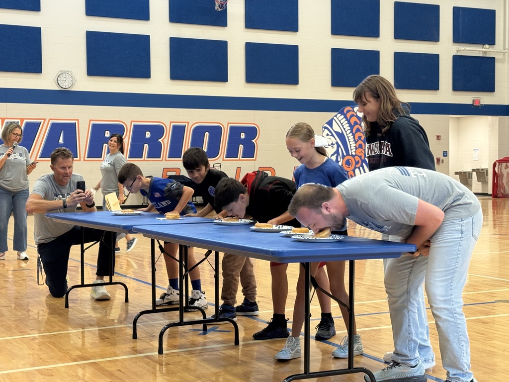 Donut eating contest!