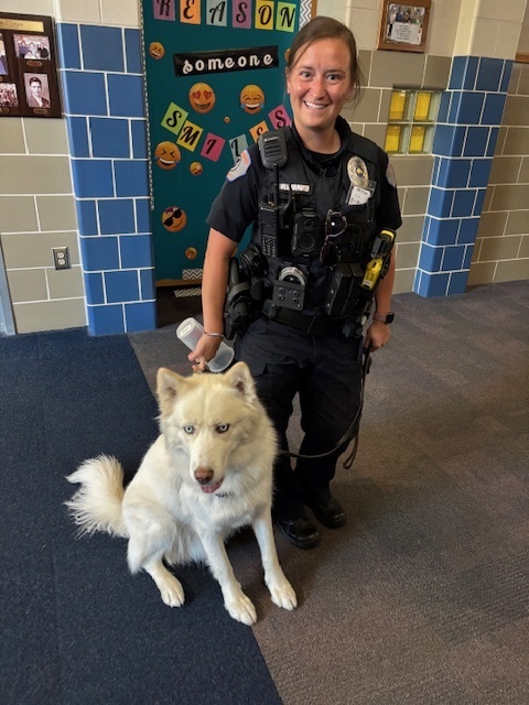 Officer Storm and Casper
