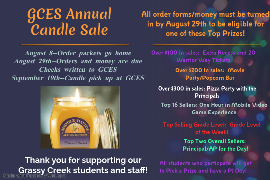 Candle Sale