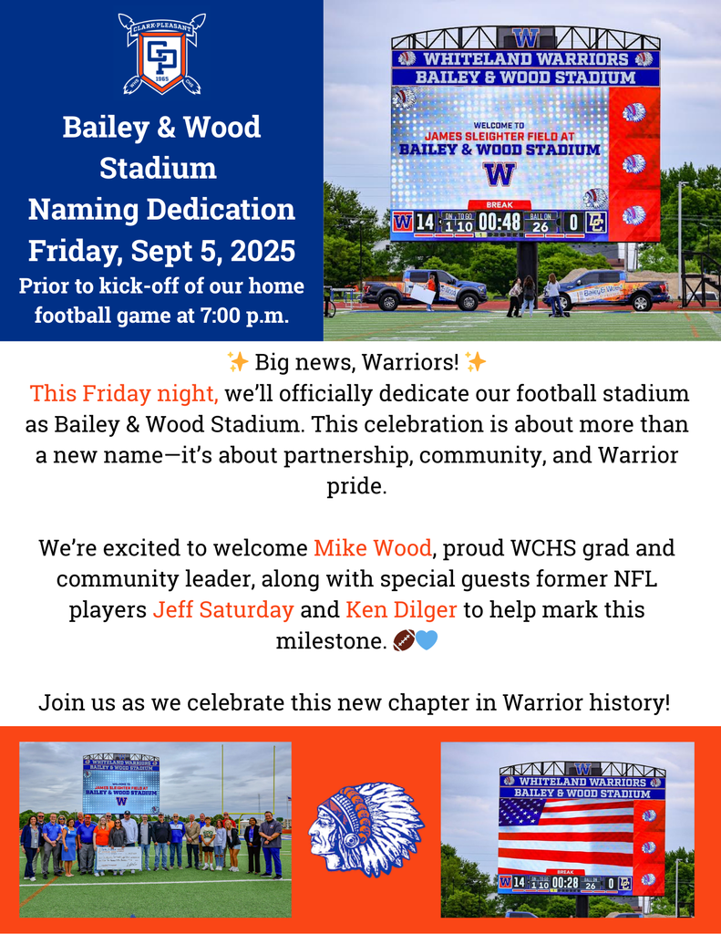 Bailey and Wood Dedication Night