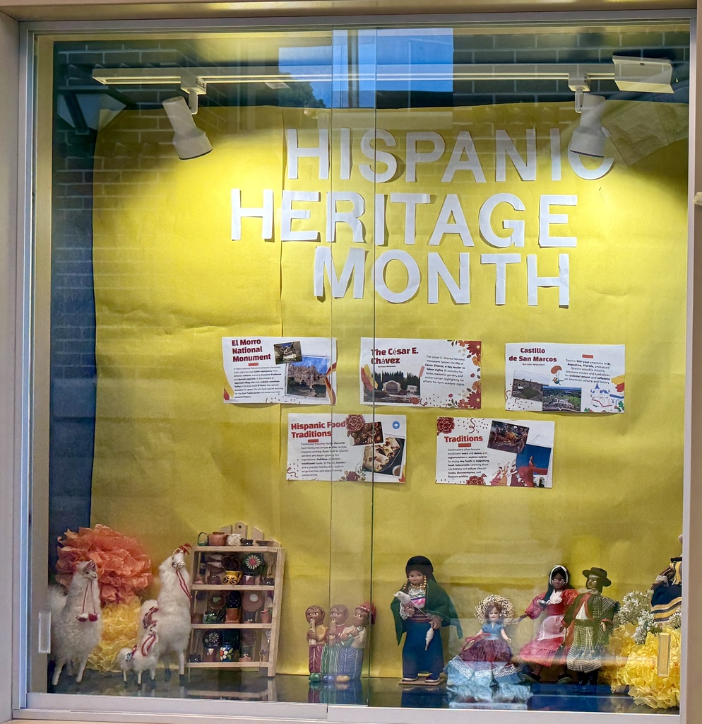 Hispanic Heritage Month Display