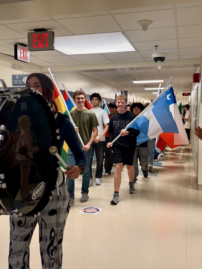 Flag Parade for Hispanic Heritage Month