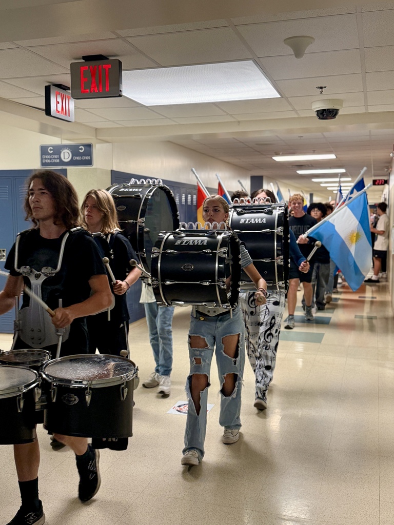 Flag Parade for Hispanic Heritage Month