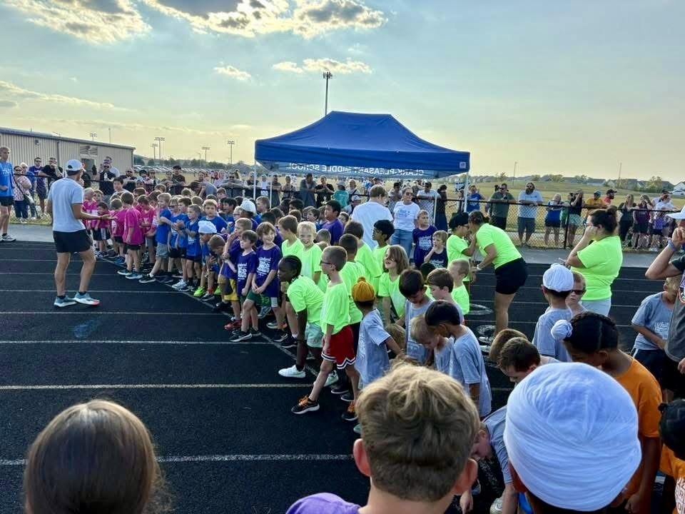 Elementary Cross Country Race Starting Lines