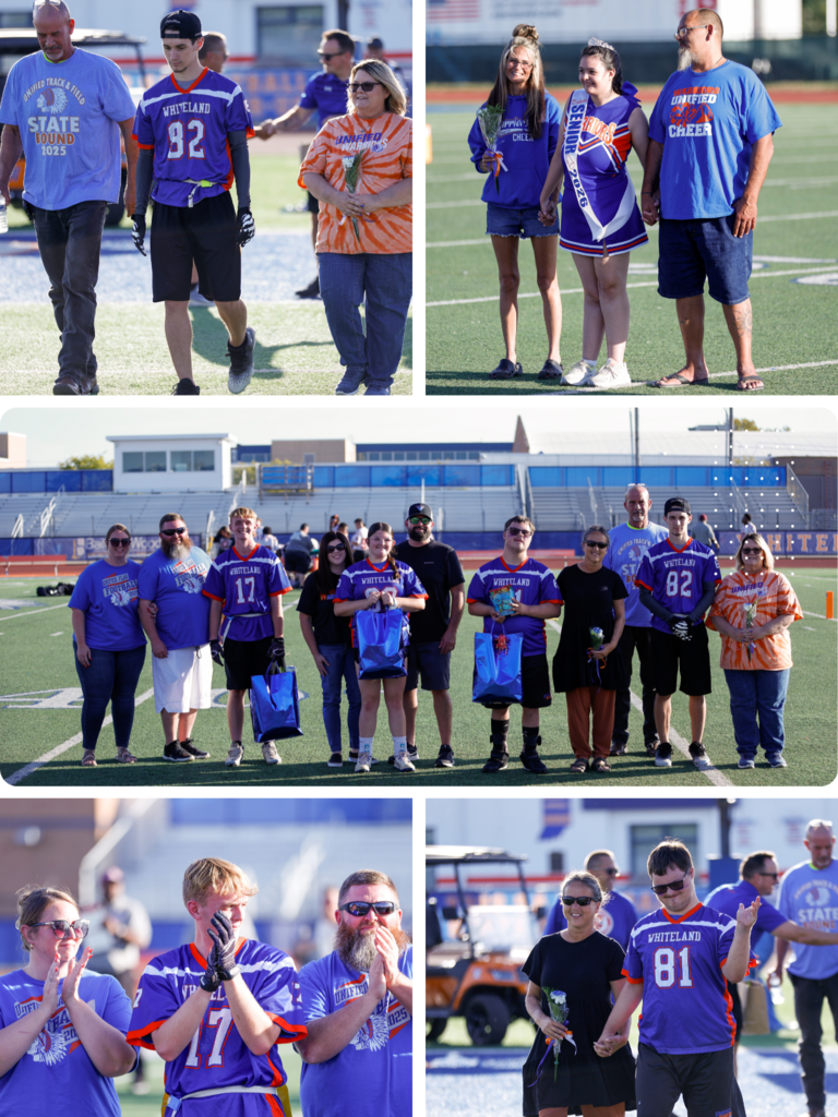 Unified Flag Football Senior Night