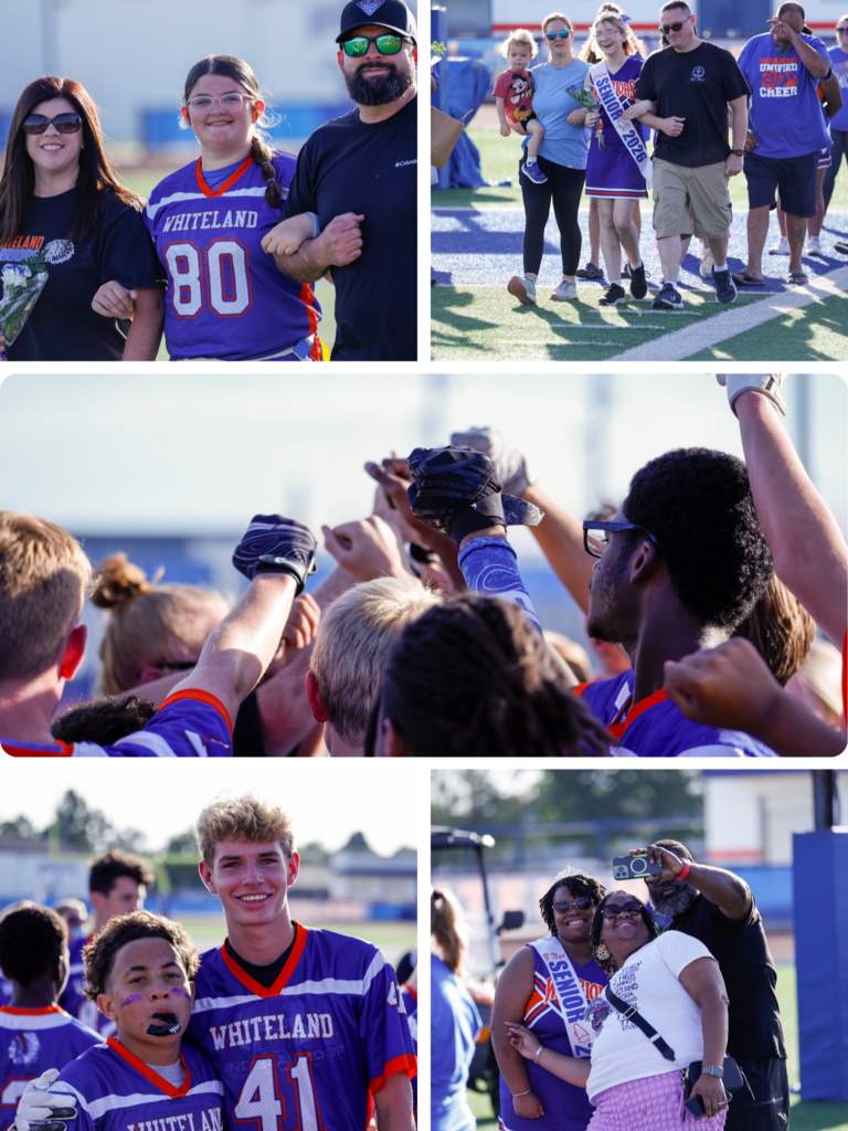 Unified Flag Football Senior Night