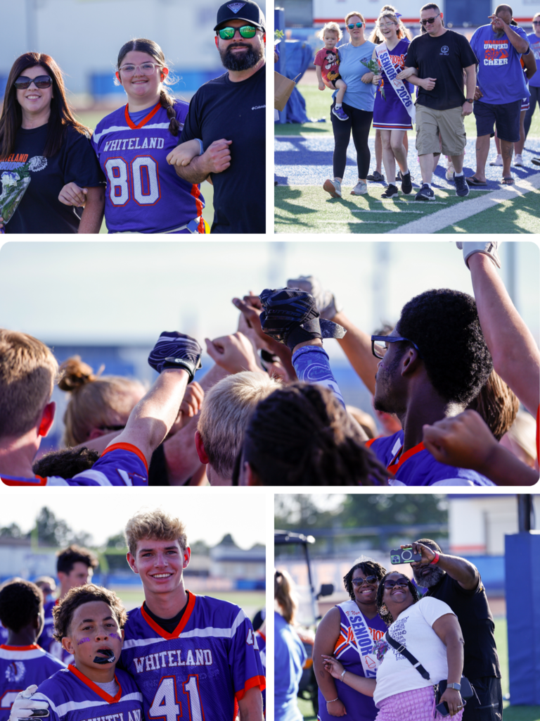 Unified Flag Football Senior Night