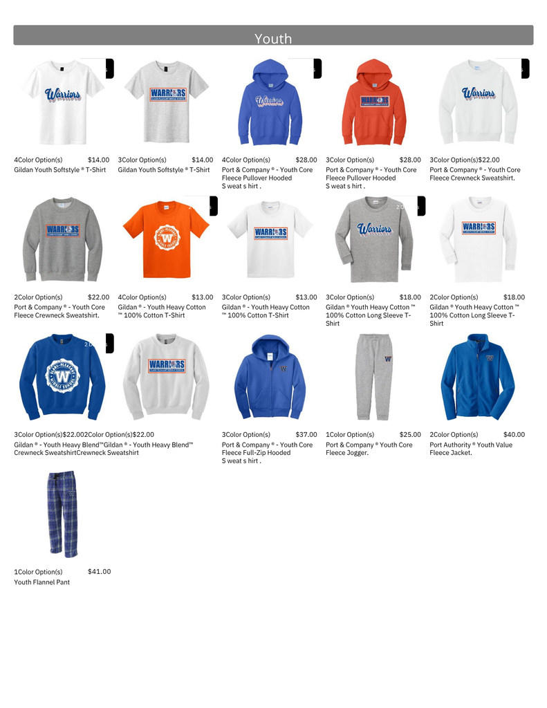 CPMS Spirit Wear