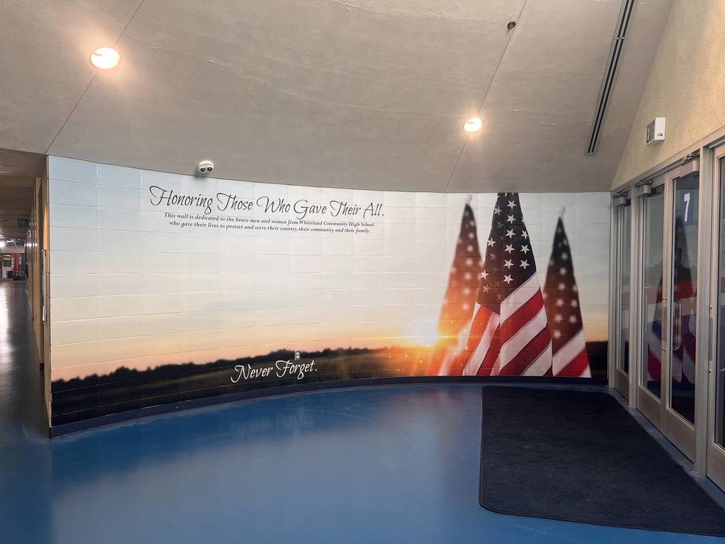 WCHS Flag Wall
