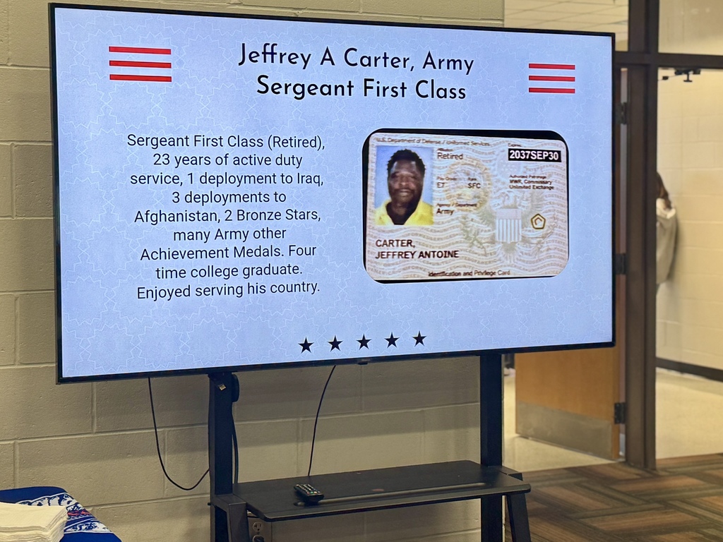 CPMS Veteran's Day Program 2025