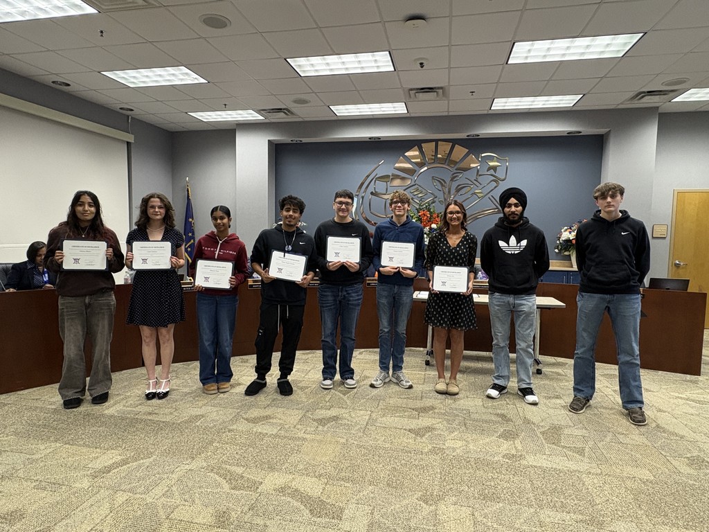 C9 students of the month