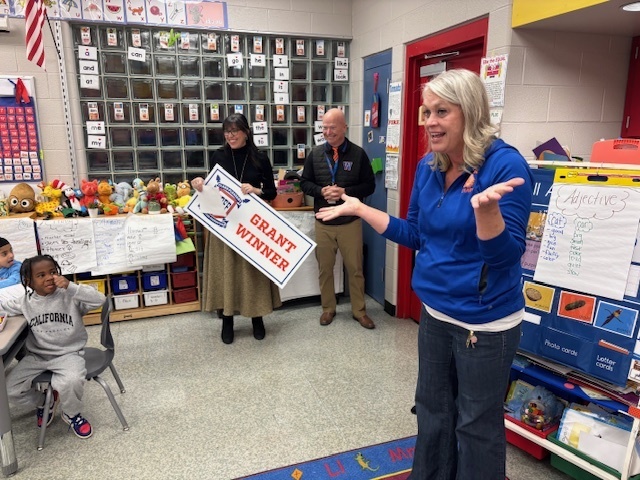 CES K teachers win grant