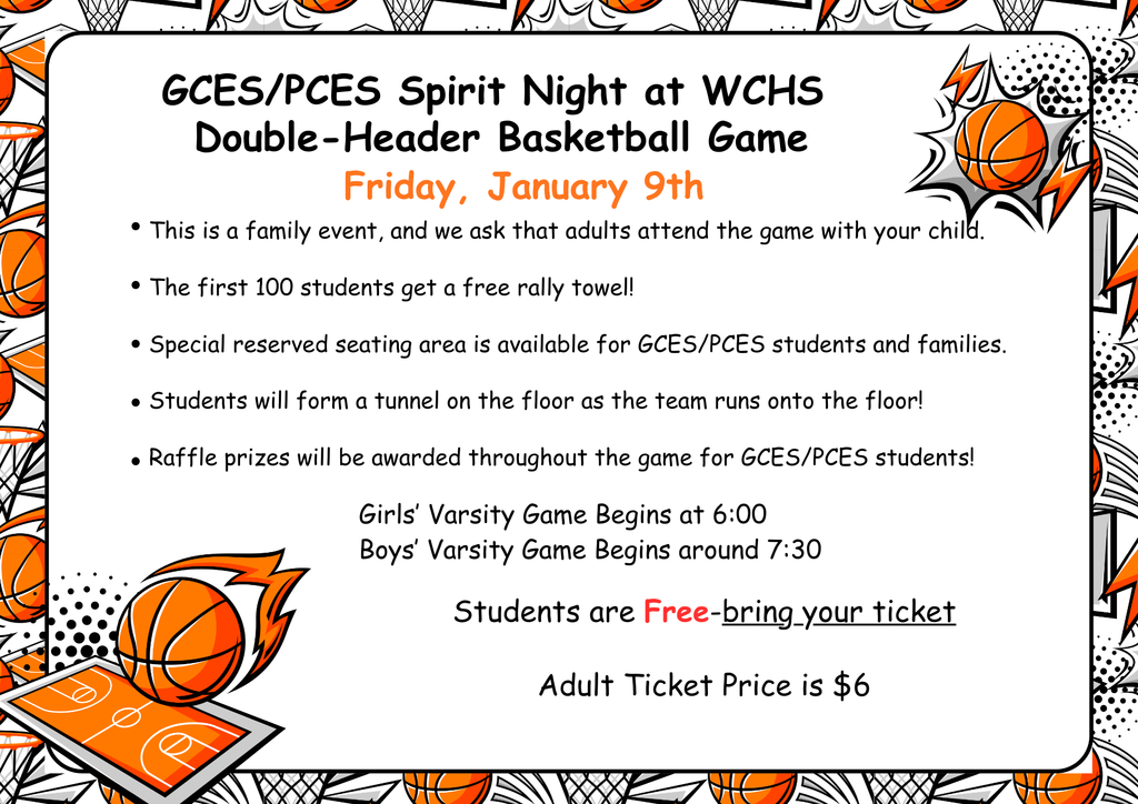 GCES/PCES Sprit Night at WCHS
